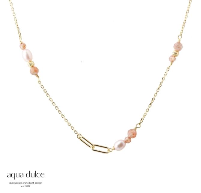 Aqua Dulce   SUNELLA LINK NECKLACE 6474