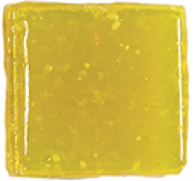 Mosaik-Glassteine 200g, 10 x 10 mm, 300 Stück, zitronengelb