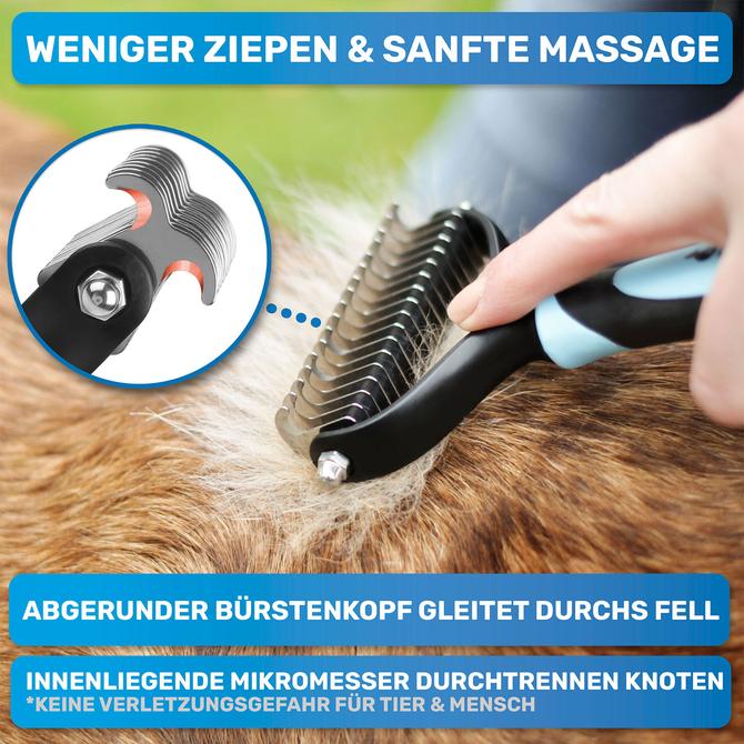 Unterwollbürste "UnterwollToll" M-L limited edition