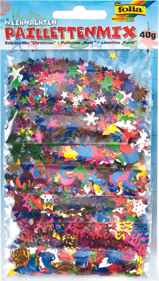 Paillettenmix "WEIHNACHTEN", 40 g