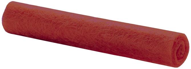Sisal 135 g/m², 45 cm x 2 m, 1 Rolle, dunkelrot