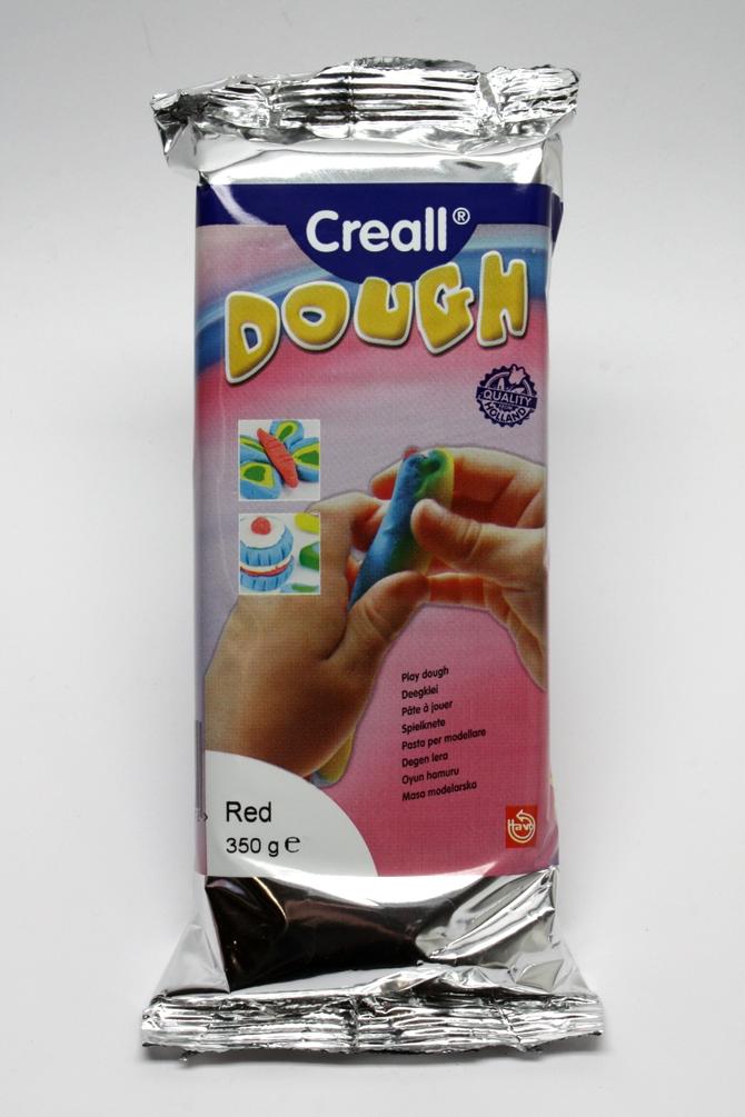 Creall Dough Spielknete, 350 g, rot