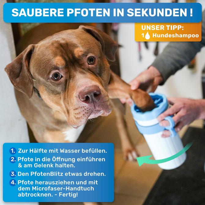 Pfotenreiniger Pfotenblitz XXL