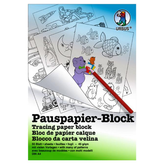 Pauspapier-Block 40 g/qm
