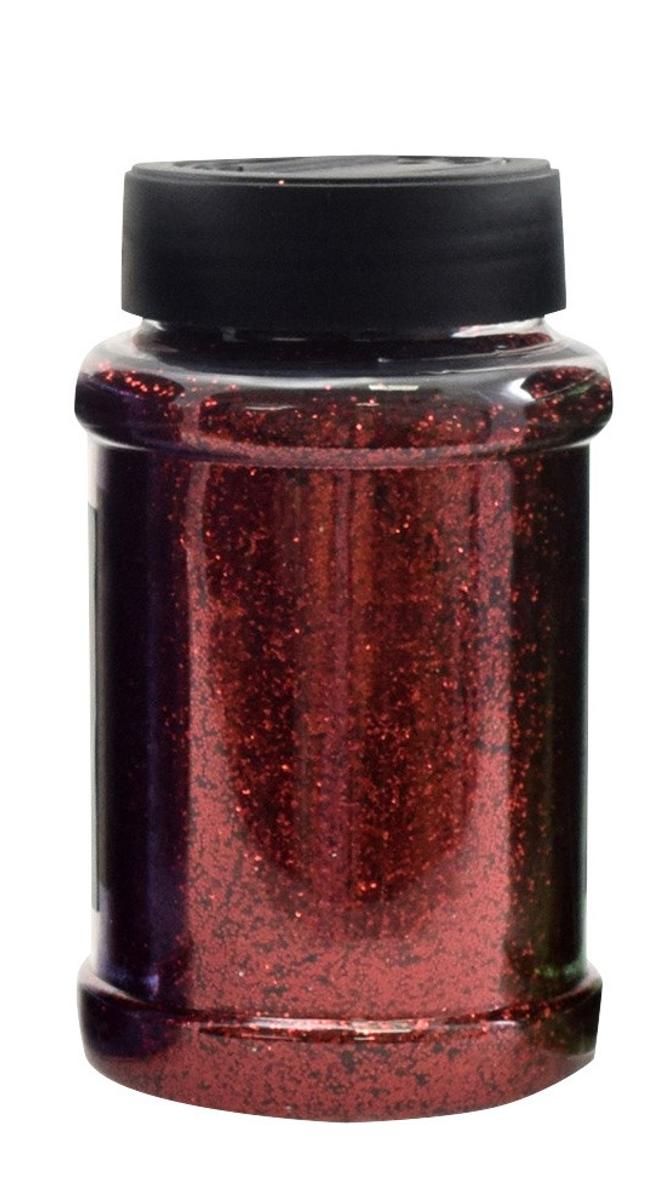 Glitter / Glitterstaub rot, Dose 350g, TOP QUALITÄT
