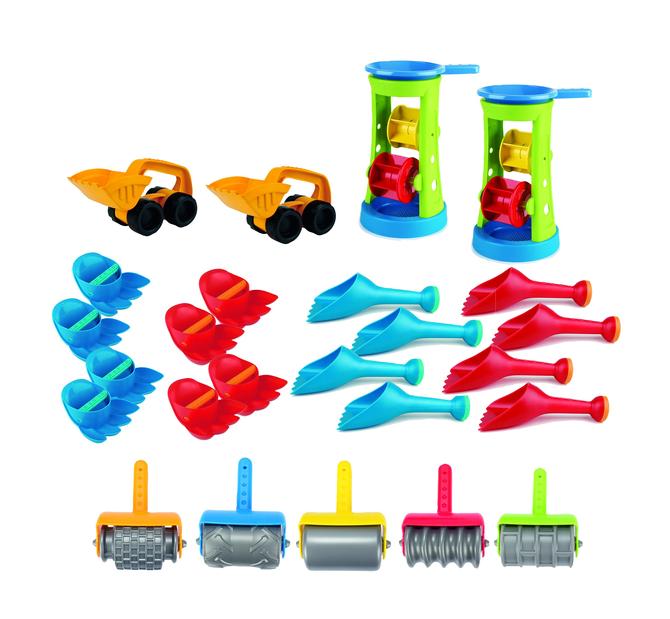 SAND SET "SPEZIAL" ...vom Monsterbagger bis zum Strukturroller, alles dabei !  