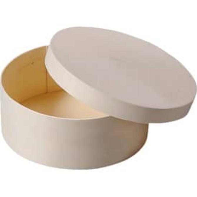 Spandose rund, ø 120 x 50 mm, natur