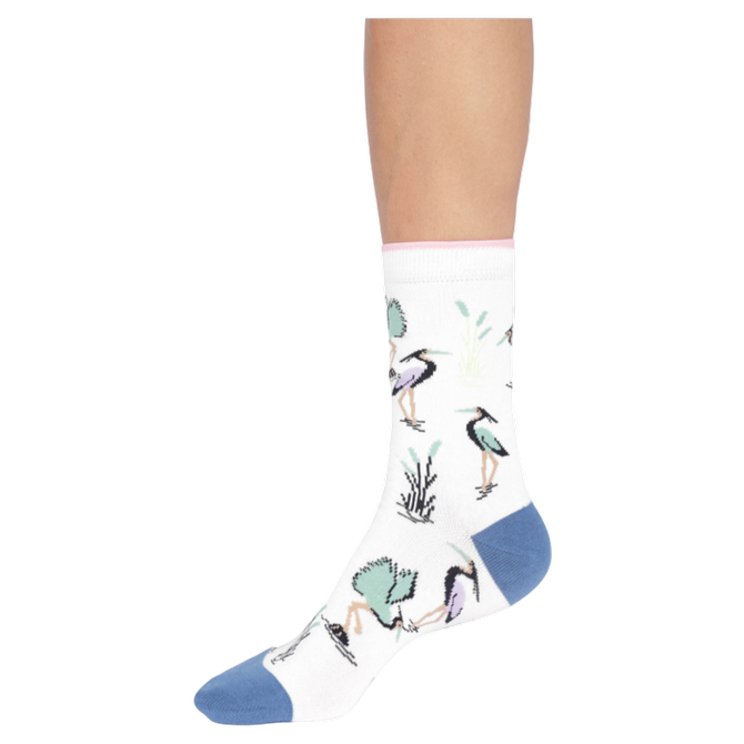 Thought  HERON ORGANIC COTTON CREW SOCKS