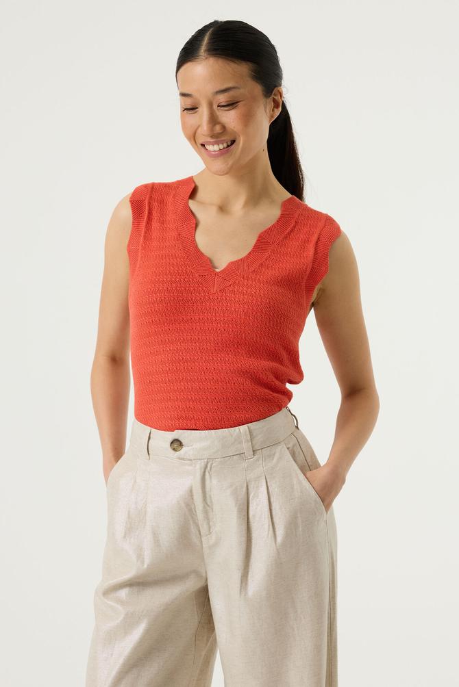 Garcia LADIES KNIT SINGLET P260220