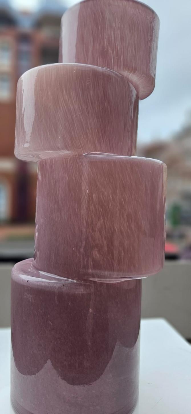 Mossapour Vase "Steps - groß" 