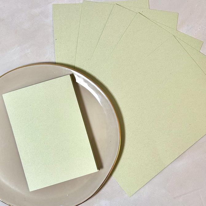 Öko Kartenpapier "Crush Kiwi" A5, 250g/qm, 5 Stück, ungefalzt