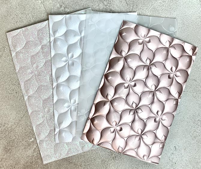 3D Embossing Folder "Blütenblätter" A6