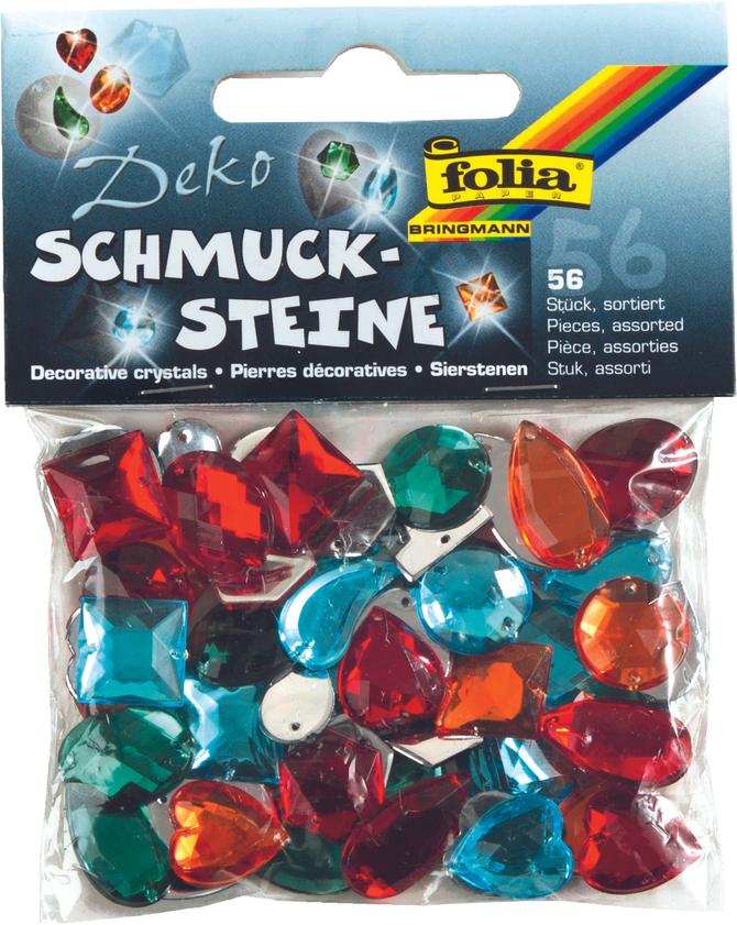 Schmucksteine Midi - Intense 56 Stück