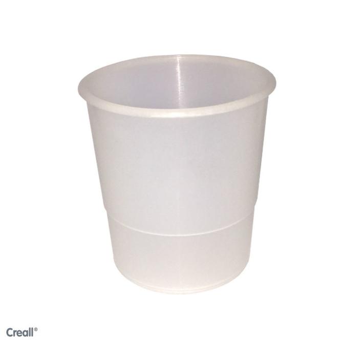 Malbecher mit Innendeckel, ﻿﻿auslaufsicher, luftdicht verschließbar, 320 ml.