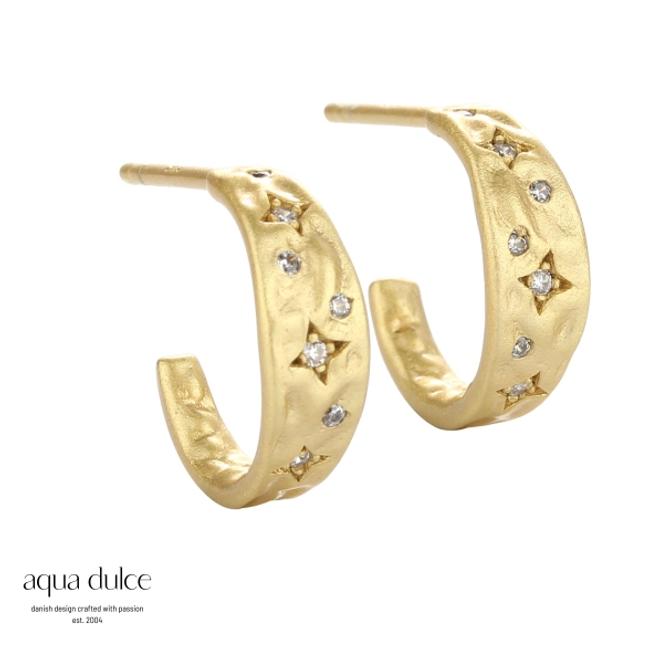 Aqua Dulce  PEACE HOOPS SMALL 4967