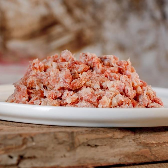 Entenfleisch durchwachsen gewolft