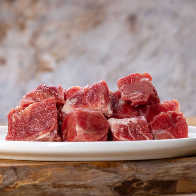 Ziegenmuskelfleisch durchwachsen 1000g