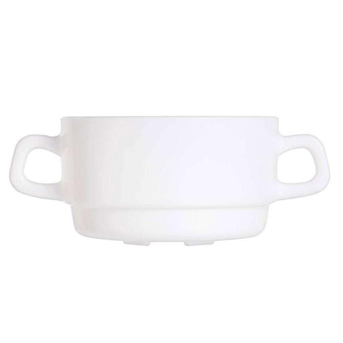 Arcopal weiß - Suppentasse / Suppenobertasse, 32cl