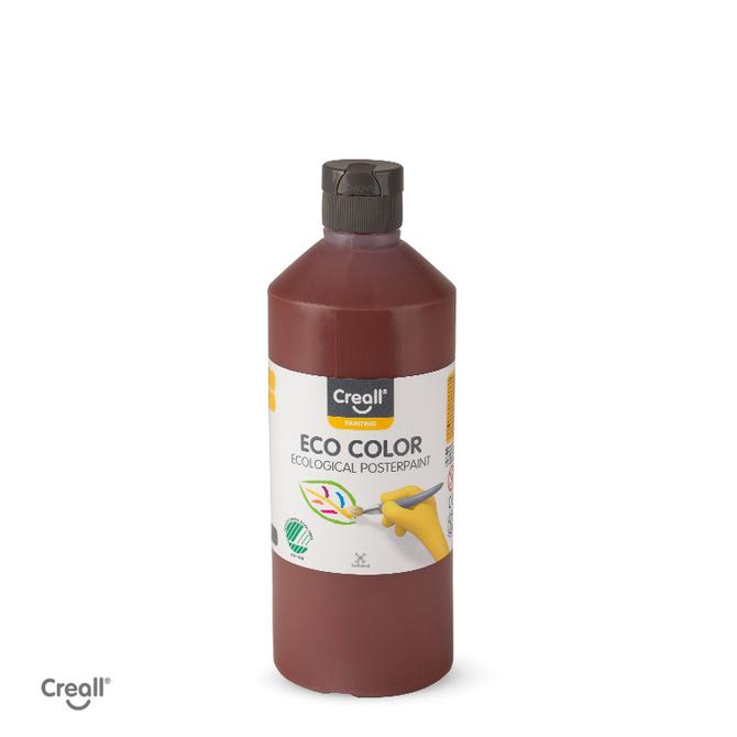 Creall Eco Color, 500 ml., Dunkelbraun ...umweltfreundliche Plakatfarbe !