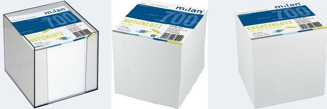 Notizblöcke In Zettelbox, 700 Blatt