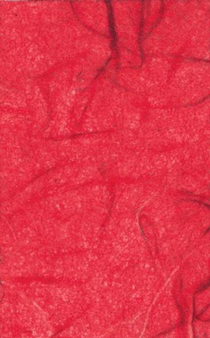 Faserseide 25 g/m², 47 x 64 cm, 10 Bogen, hochrot