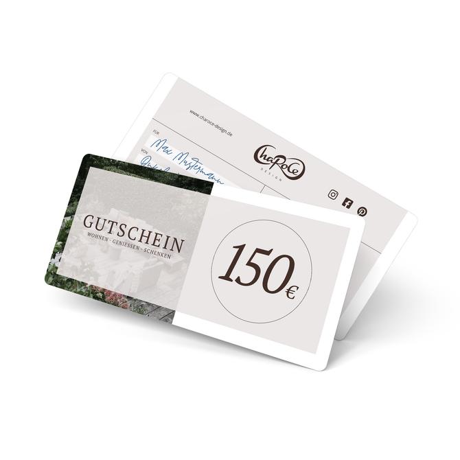 Geschenkgutschein über 150 Euro