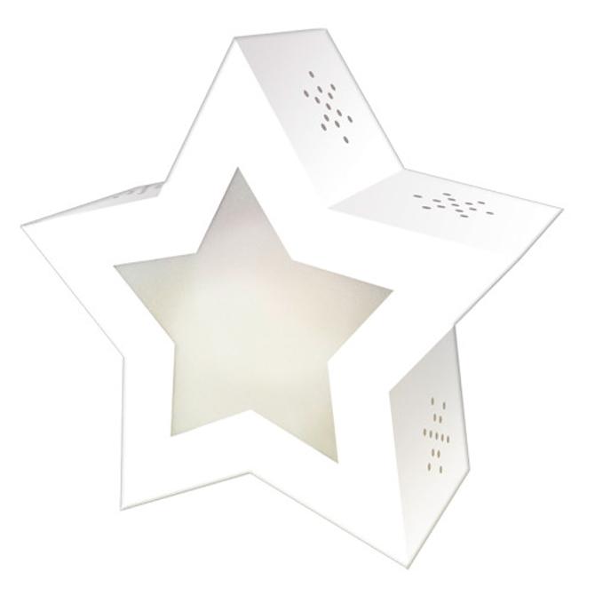 Laternenset "﻿twinkle Star" weiß