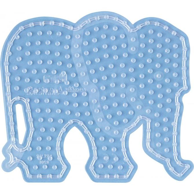 Stiftplatte für Maxi Bügelperlen, "Elefant"