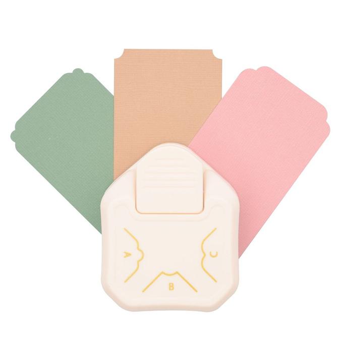 3 in1 Eckenstanzer Handstanzer 3 Designs 