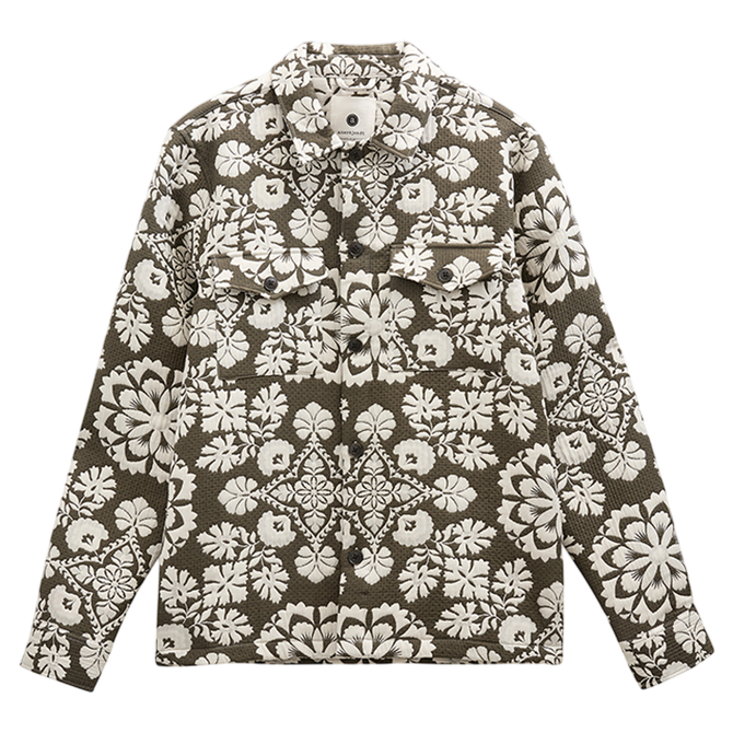 Anerkjendt AKOSCAR FLOWER JAQ OVERSHIRT