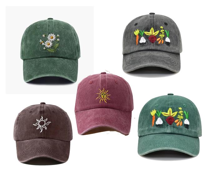 Caps EMBROIDERY BESTICKTE CAPS  DIVERSE