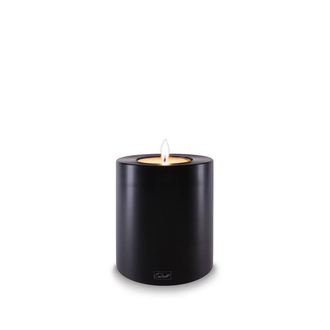 Dauerkerze Farluce "Trend" klein in schwarz von Qult®