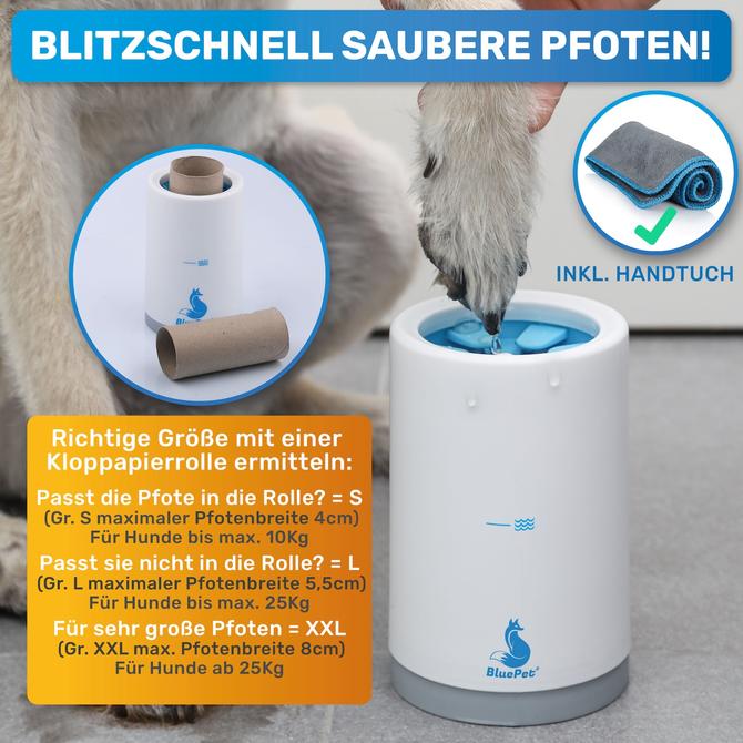 Pfotenreiniger Pfotenblitz XXL