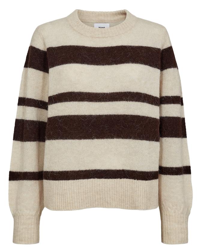 Nümph NURIETTE WIDE STRIPE PULLOVER