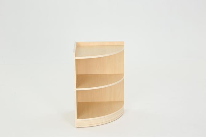 Raumteiler Regal "Owlaf", Eckschrank, 2-Fächer