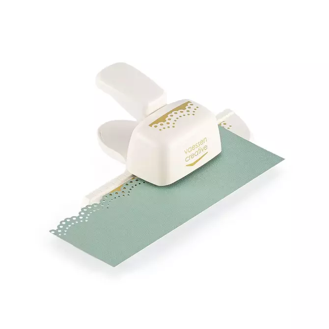 Bordürenstanzer Handstanzer, "Zierdeckchen" Doily