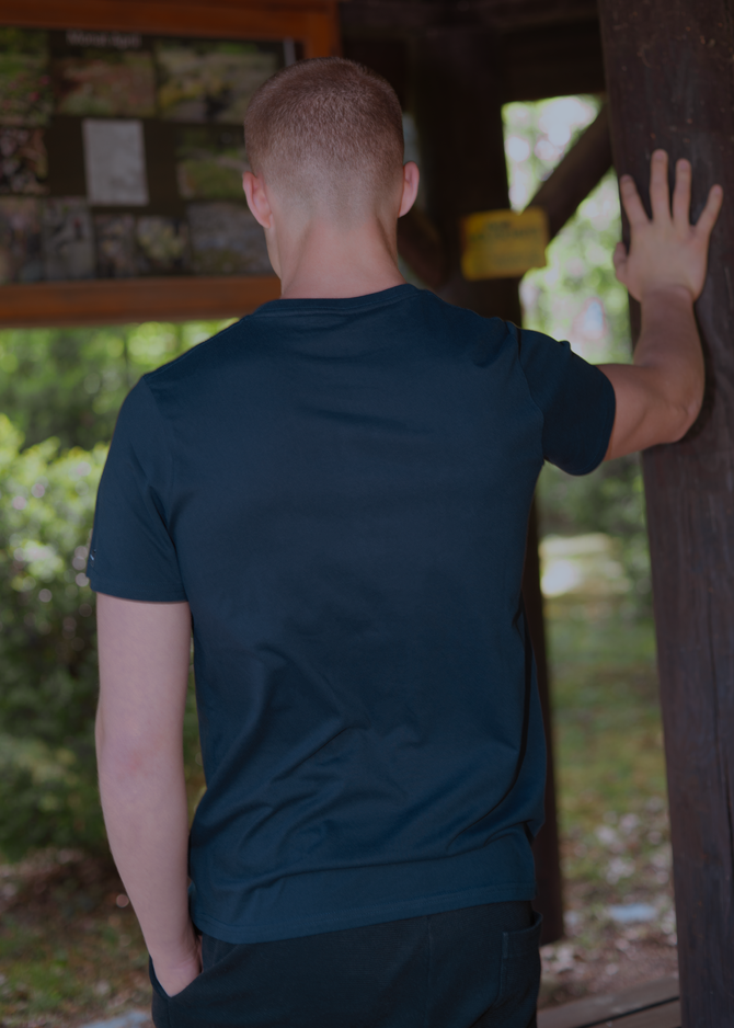 T-Shirt David - dunkelblau