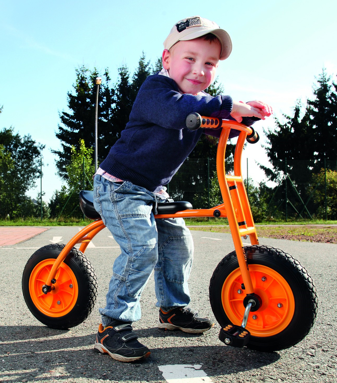 Lernfahrrad "TOP BIKE" ...der Übergang von Dreirad auf Fahrrad !