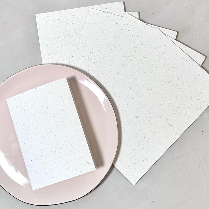 Öko Kartenpapier "Kaffee " A5, 250g/qm, 5 Stück, ungefalzt