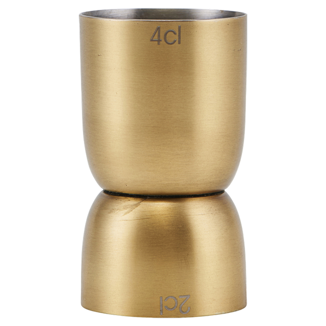 Messbecher "Alir" mit Messing-finish von House Doctor