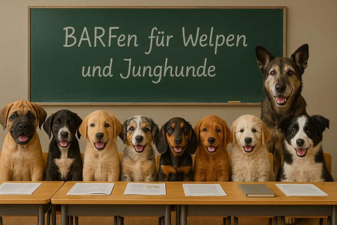 Seminar "Welpen und Junghunde richtig barfen"