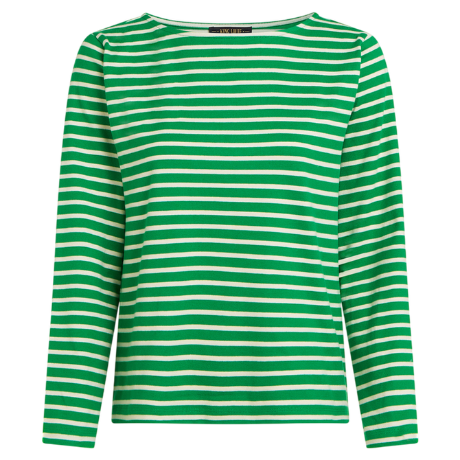 King Louie BOATNECK TOP BRITNEY STRIPE