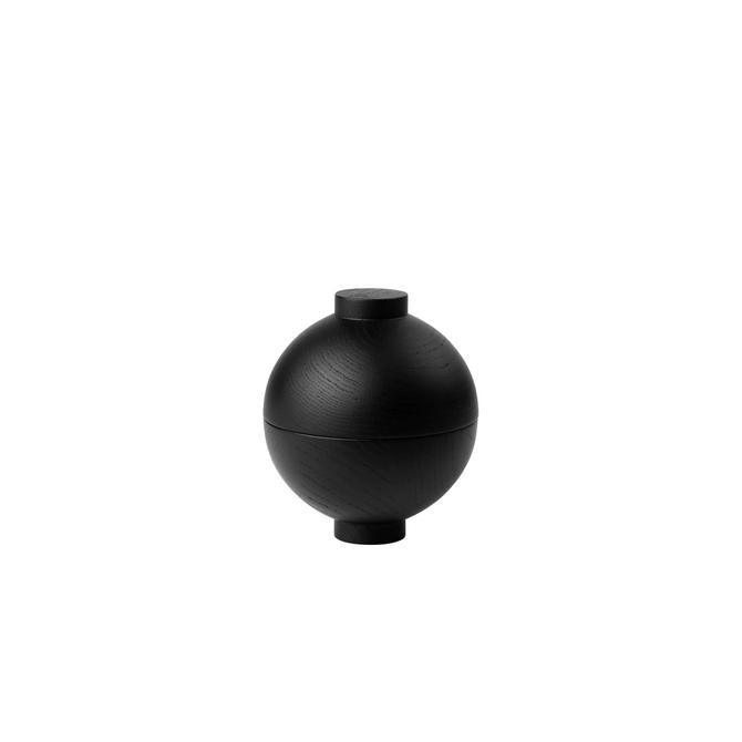 Kugel/Schalen "Sphere" klein in schwarz von Kristina Dam