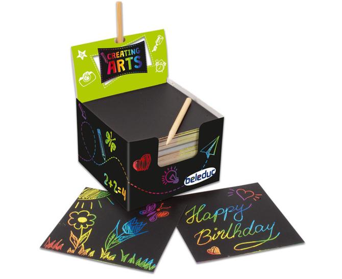 Kratzbilder Notizblock ...der Bestseller zum malen oder kratzen !