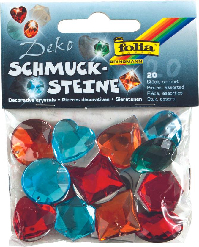Schmucksteine Maxi - INTENSE 20 Stück
