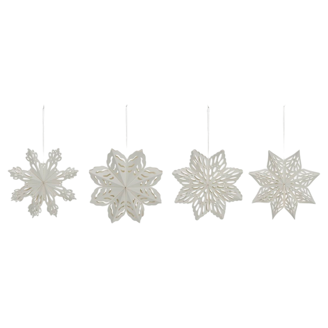 4fach sortierte Schneepflocke "Snowflake" von House Doctor