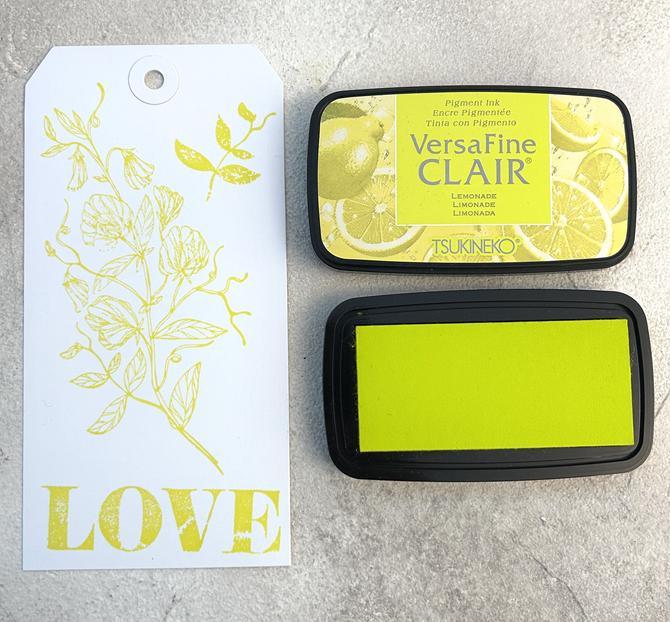 Versafine Clair Pigmenttintenkissen, "Lemonade " ,3,5x7,5cm,