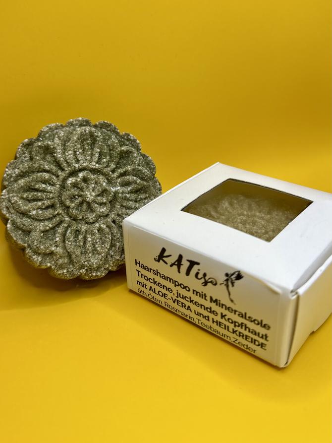 Festes Haarshampoo - bei juckender, schuppender Kopfhaut