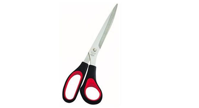 Universalschere 25,5 cm schwarz/rot