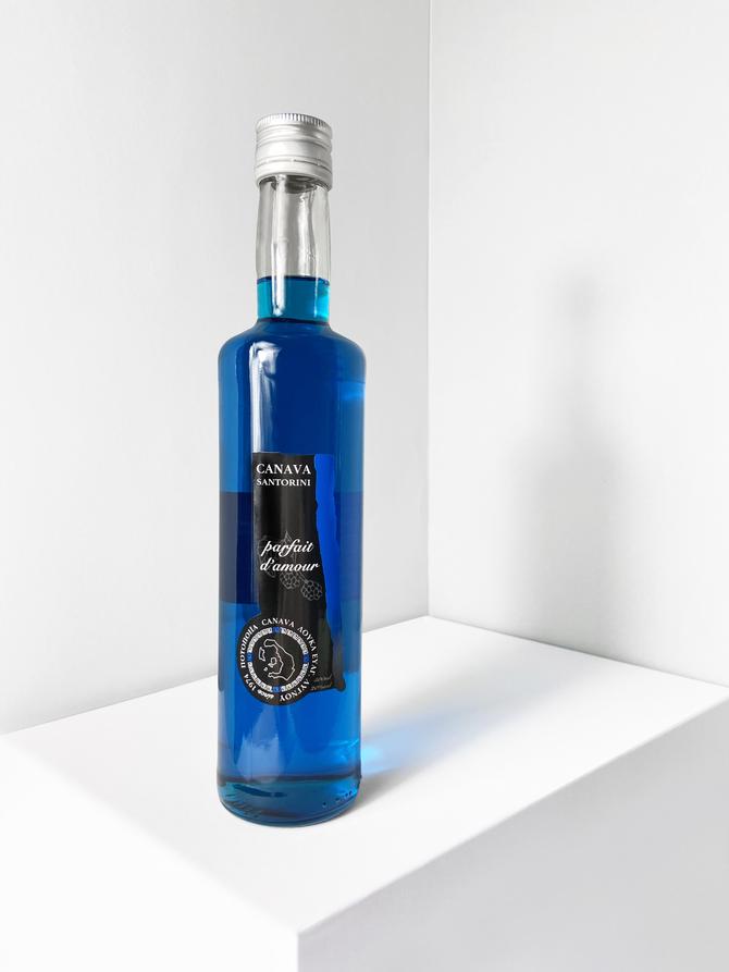 Ouzo-Likör Parfait d’Amour Canava Santorini